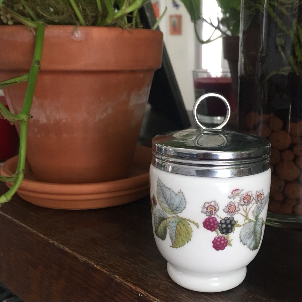 Royal Worcester Egg Coddler with Lid